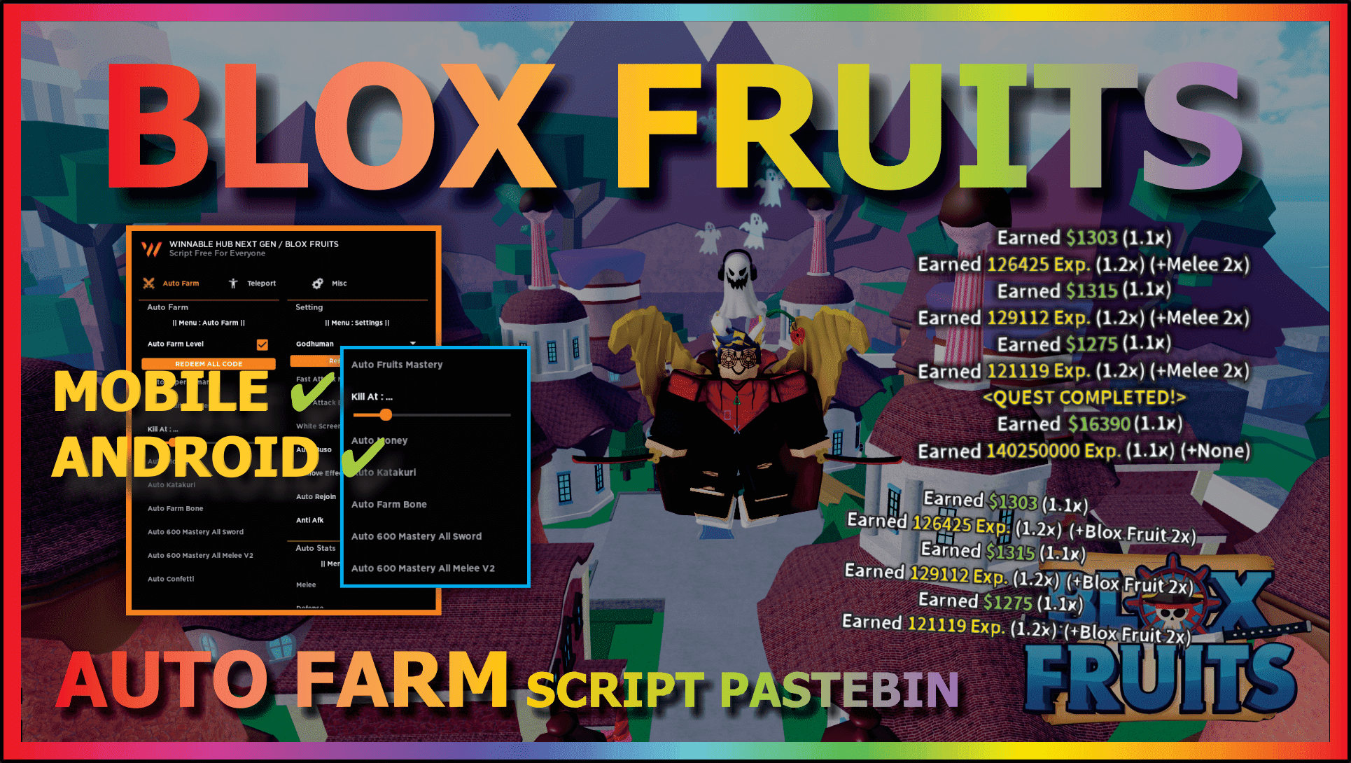 blox fruits script arceus x auto farm – ScriptPastebin